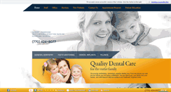 Desktop Screenshot of kennesawdentalassociates.com